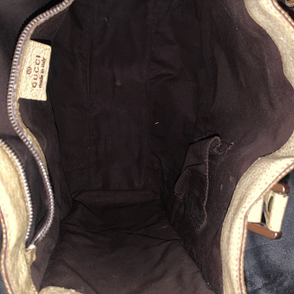 Authentic Vintage Gucci Tote purchased From @brandauthentic from GiGi🩷🩷🩷 - Picture 10 of 14